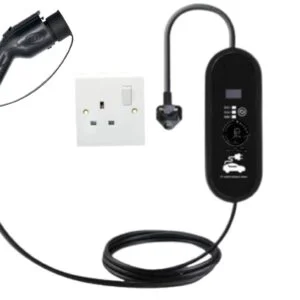 GBT Car Charger 13A 3KW With UK Power Plug 5m long Suitable for VW ID.3 ID.4 ID.6