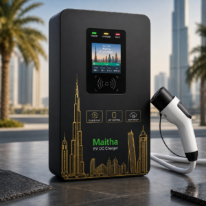 Maitha DC Charger Wall-Mounted 20KW GBT Gun with 7m Cable Durable Wallbox for AII-EV
